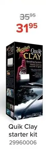 Euroshop Meguiar's Quik Clay starter kit aanbieding