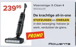 Euroshop Rowenta Vloerreiniger X-Clean 4 aanbieding