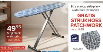 Strijkplank waterprint