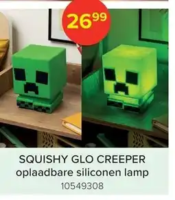 Euroshop Squishy glo creeper oplaadbare siliconen lamp aanbieding