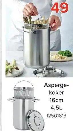 Euroshop Asperge koker aanbieding