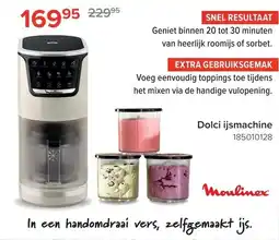 Euroshop Moulinex Dolci ijsmachine aanbieding