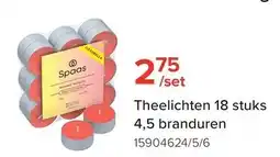 Euroshop Theelichten aanbieding