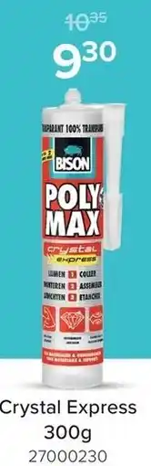 Euroshop Bison Crystal Express aanbieding