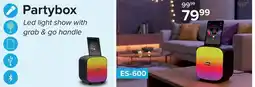 Euroshop BeVibe Partybox ES-600 aanbieding