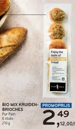 Alvo Bio mix kruiden brioches aanbieding