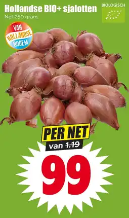 Dirk NL Hollandse BIO+ sjalotten aanbieding