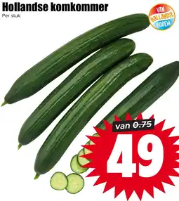 Dirk NL Hollandse komkommer aanbieding