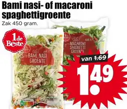 Dirk NL Bami nasi of macaroni spaghettigroente aanbieding