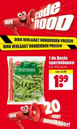 Dirk NL 1 de Beste sperziebonen aanbieding