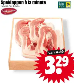 Dirk NL Speklappen à la minute aanbieding
