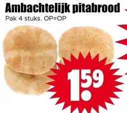Dirk NL Ambachtelijk pitabrood aanbieding