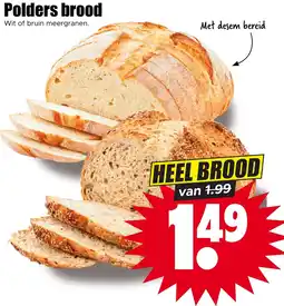 Dirk NL Polders brood aanbieding