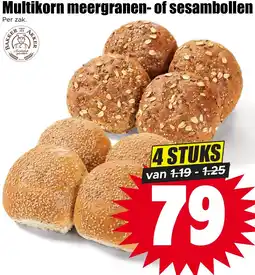 Dirk NL Multikorn meergranen of sesambollen aanbieding