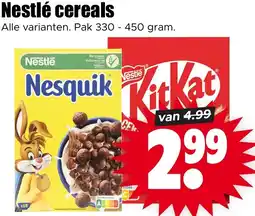 Dirk NL Nestlé cereals aanbieding
