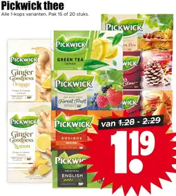 Dirk NL Pickwick thee aanbieding