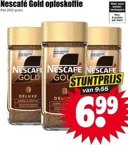 Dirk NL Nescafé Gold oploskoffie aanbieding