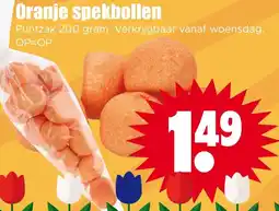 Dirk NL Oranje spekbollen aanbieding