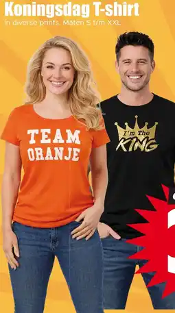 Dirk NL Koningsdag T-shirt aanbieding