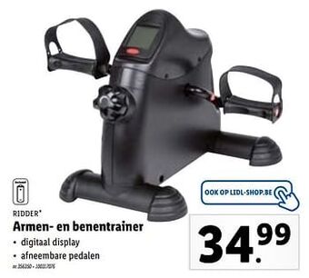Lidl Ridder Armen- en benentrainer aanbieding
