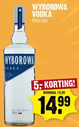 Dirk NL Wyborowa Vodka aanbieding