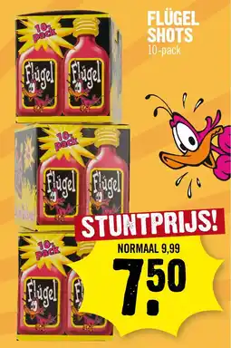 Dirk NL Flügel Shots aanbieding