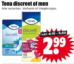 Dirk NL Tena Discreet of Men aanbieding