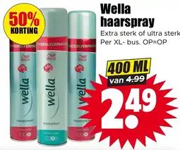 Dirk NL Wella Haarspray aanbieding