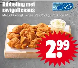 Dirk NL Kibbeling met Ravigottesaus aanbieding