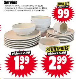 Dirk NL Servies aanbieding