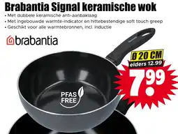 Dirk NL Brabantia Signal Keramische Wok aanbieding