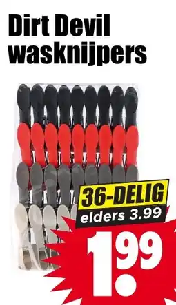 Dirk NL Dirt Devil wasknijpers aanbieding