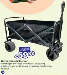 ToyChamp Opvouwbare Bolderkar aanbieding