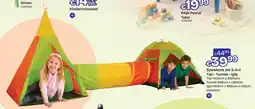 ToyChamp Speeltent set 3-in-1 Tipi - Tunnel - Iglo aanbieding