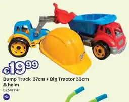 ToyChamp Dump Truck + Big Tractor aanbieding