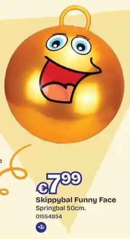 ToyChamp Skippybal Funny Face aanbieding