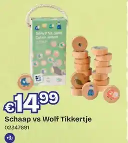 ToyChamp Schaap vs Wolf Tikkertje aanbieding