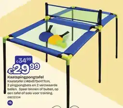ToyChamp Kaatspingpongtafel aanbieding