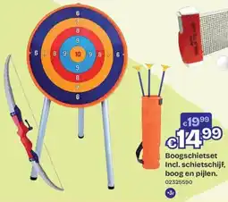 ToyChamp Boogschietset Incl. schietschijf, boog en pijlen. aanbieding