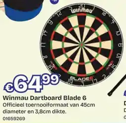 ToyChamp Winmau Dartboard Blade 6 aanbieding