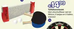 ToyChamp Tafeltennisset aanbieding