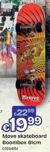 ToyChamp Move skateboard Boombox aanbieding