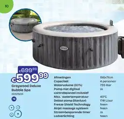 ToyChamp Intex Greywood Deluxe Bubble Spa aanbieding