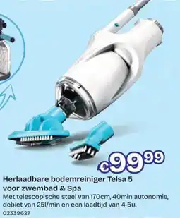 ToyChamp Herlaadbare bodemreiniger Telsa 5 voor zwembad & Spa aanbieding
