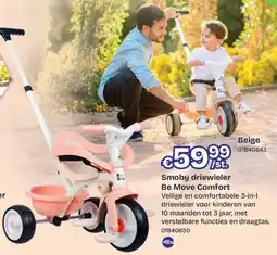 ToyChamp Smoby Driewieler Be Move Comfort aanbieding