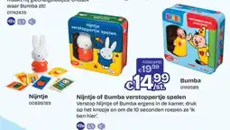 ToyChamp Nijntje of Bumba Verstoppertje Spelen aanbieding