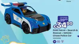 ToyChamp PAW Patrol Search & Rescue Vehicle Chase Police Car aanbieding