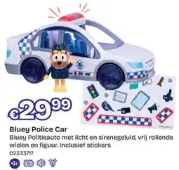 ToyChamp Bluey Police Car aanbieding