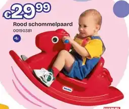 ToyChamp Rood schommelpaard aanbieding