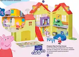 ToyChamp Peppas Big Family House aanbieding